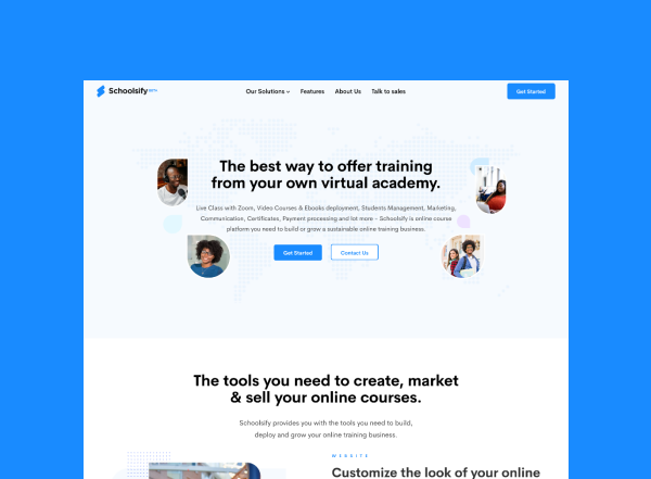 Schoolsify learning management system app built by app developer in Abuja Nigeria